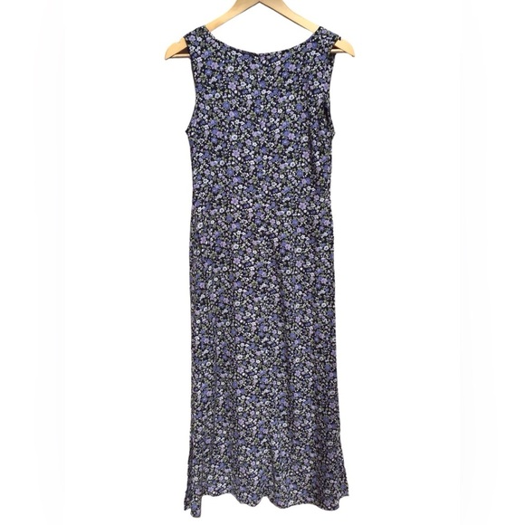 Rabbit Rabbit Rabbit Designs Vintage Floral Sleeveless Maxi Dress - Picture 10 of 12